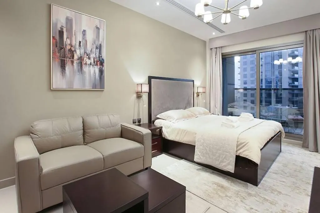 Amazing Studio In Downtown With Burj Khalifa View Apartment Dubai